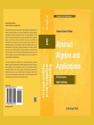 cover image of Abstract Algebra and Applications